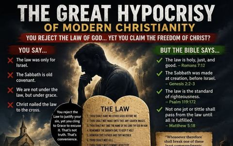 The great Christian hypocrisy.