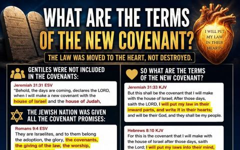 What are the terms of the New Covenant?