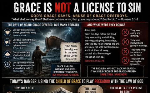 Grace Is Not a License to Sin