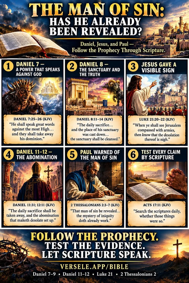 The Man Of Sin: Has He Already Been Revealed?