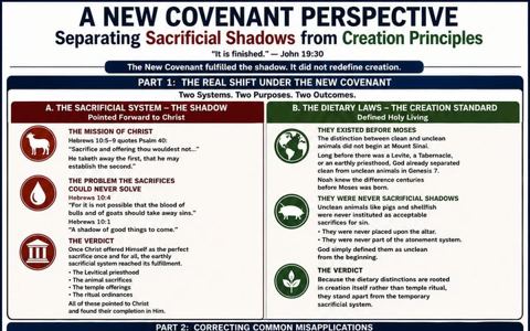 A New Covenant Perspective: Separating Sacrificial Shadows From Creation Principles]
